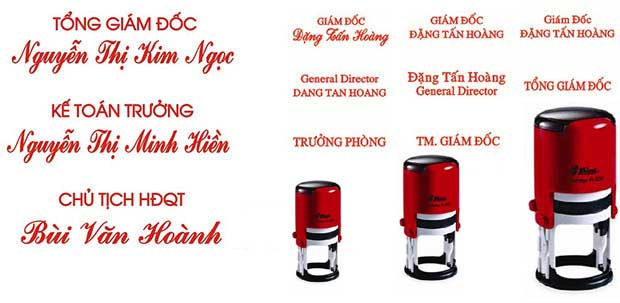 Khắc dấu tại Kiên Giang